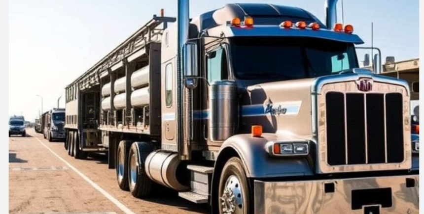 Kenny Chesney Mech Truck Arrival in Cincinnati 2024