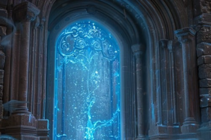 Magic Portal Techno Portal in Wall